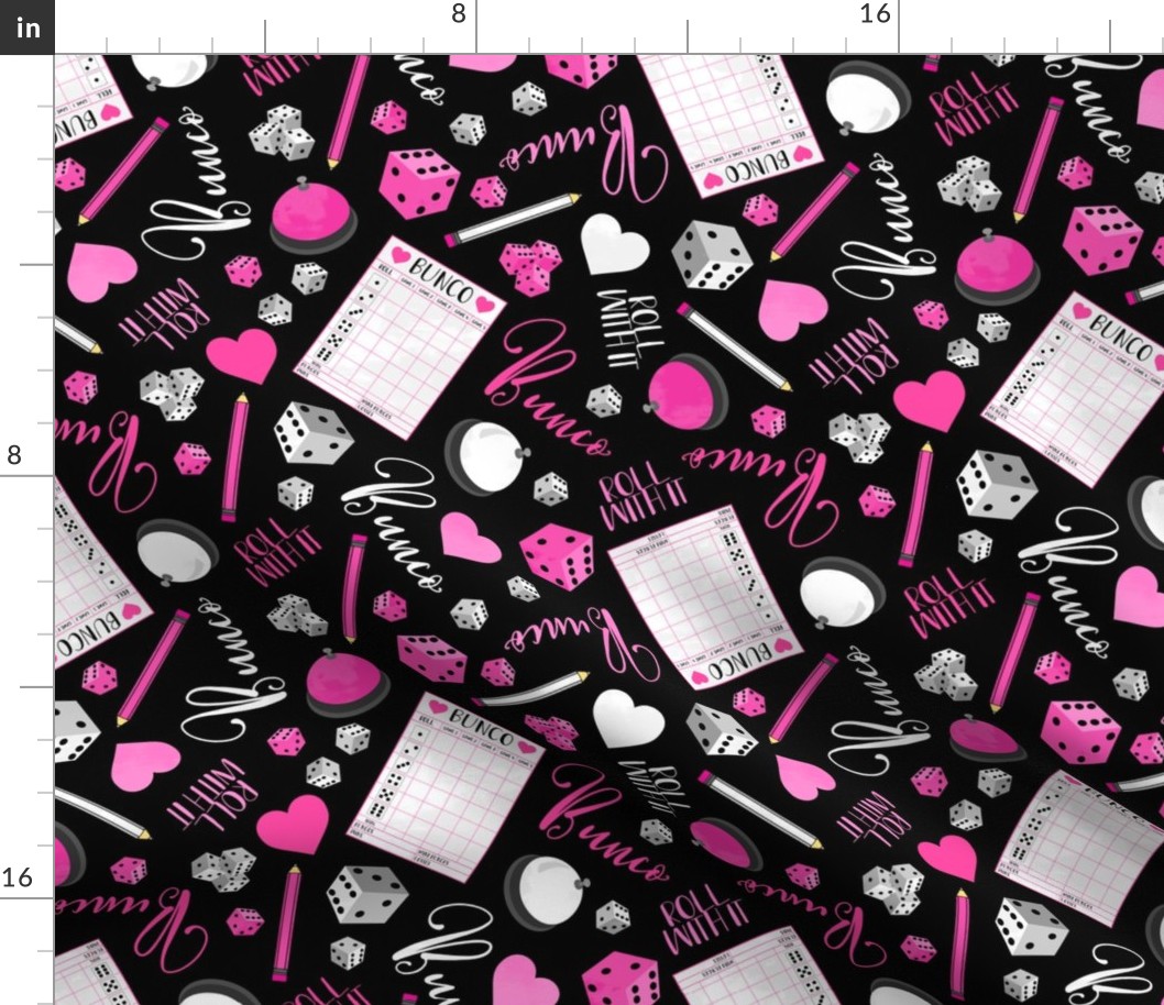 Bunco - Pink and Black