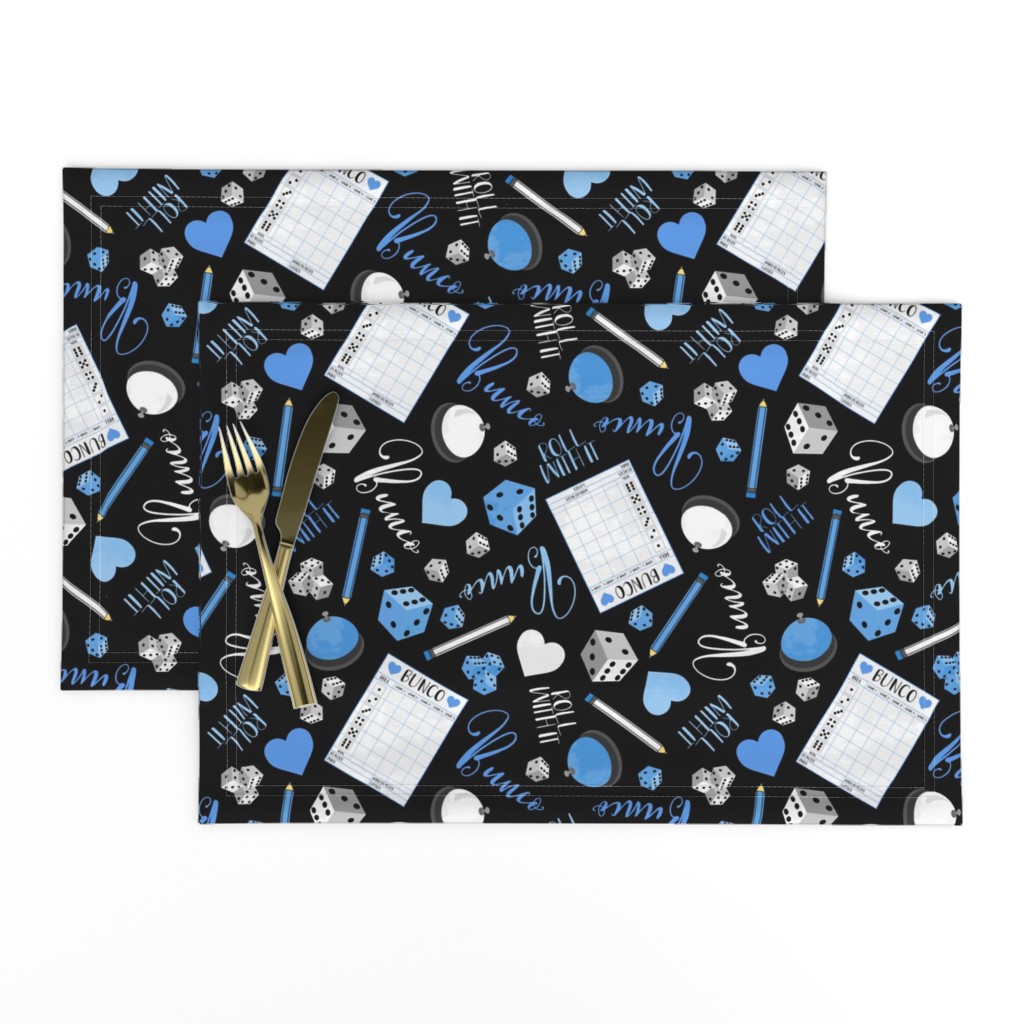 Bunco - Blue and Black