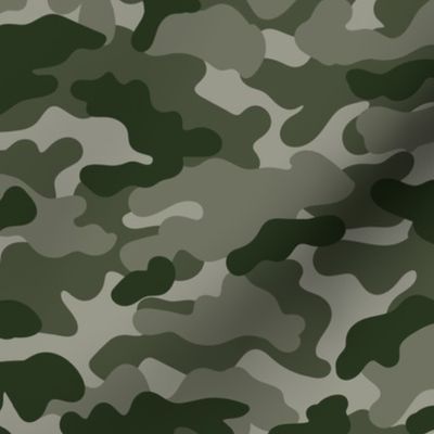 Minimal trend camouflage texture army design green gray