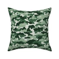 Minimal trend camouflage texture army design forest green mint