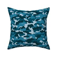 Minimal trend camouflage texture army design classic blue navy