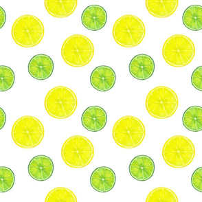  lime and lemon pattern    