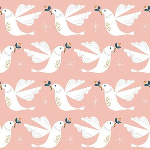 peace doves blush