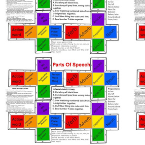 DIY Parts of Speech Game by DulciArt,LLC