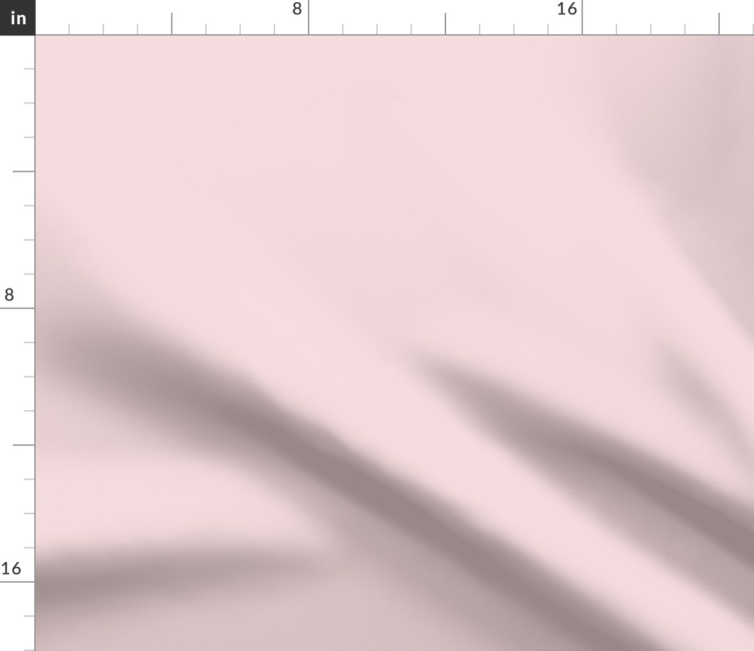 Solid Rosewater Pink Color - From the Official Spoonflower Colormap