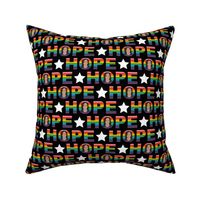 Kamala Harris - Hope - Rainbow - 1.5"