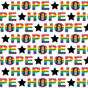 Kamala Harris - Hope - Rainbow - 1"