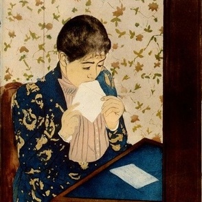 Mary Cassatt's The Letter 1891