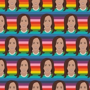 Kamala Harris - Madam Vice President - Rainbow 