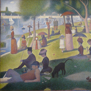 Georges Seurat's Sunday Afternoon 1885