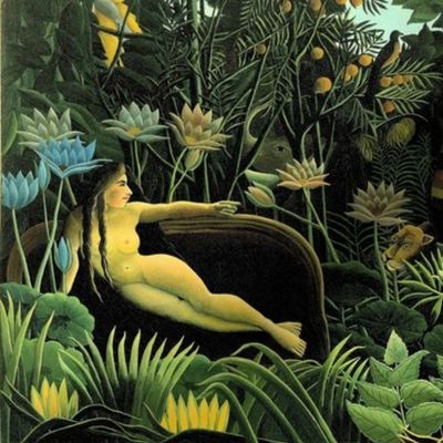 Henri Rousseau's The Dream Mirrored