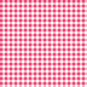 bold pink Buffalo Check Pattern