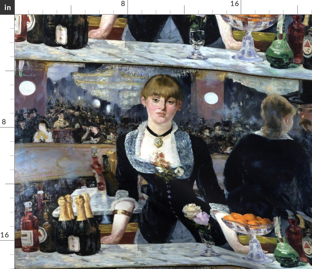 Edouard Manet's Le Bar aux Folies-BergÃ¨re 1882