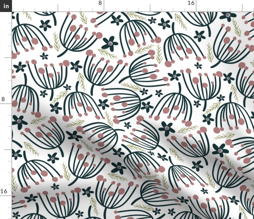 Floral Bud Pattern