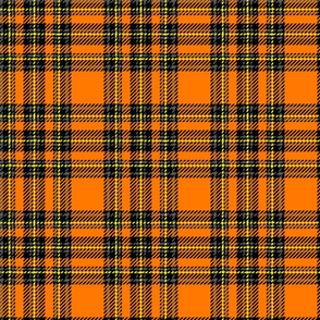 safety plaid orange