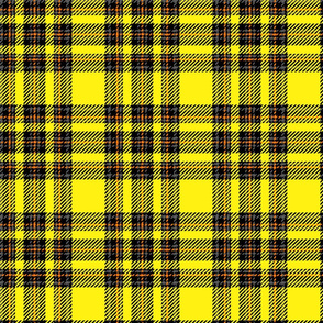 safety plaid yellow