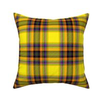 halloween plaid yellow