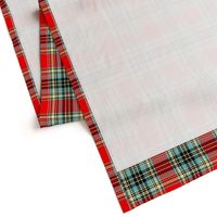 50s plaid classic red