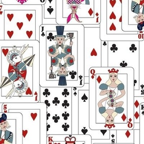 Cards in Wonderland