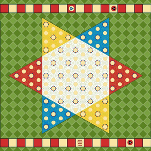 Multi-Game Chinese Checkers and Chase Fat Quarter