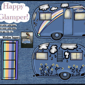 Happy Camper 1 rainbow 