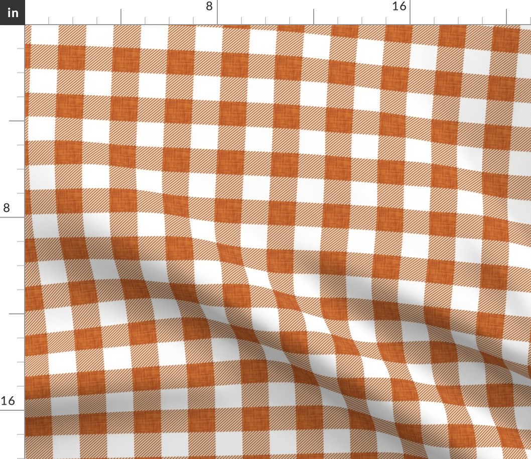 1" 31-7 linen buffalo check