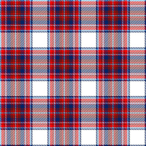 red white and blue plaid white