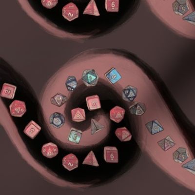 Dice Nouveau in Pink