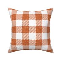 2" clay linen buffalo check