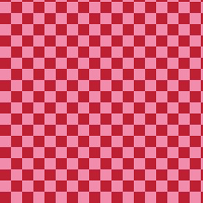 Red & Pink Checkers