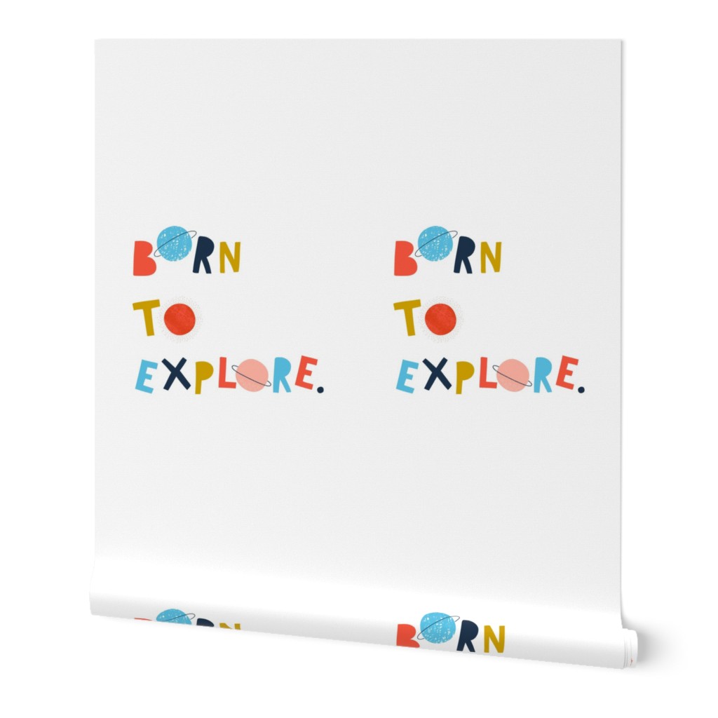 Born to Explore Tea Towel Wall Art