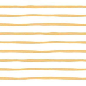 Watercolour Stripes apricot - small scale