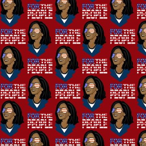 Kamala Harris - For the people - Red - Small