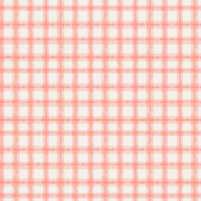 Neutral watercolor plaids_ checks blush pink dreamy summer collection