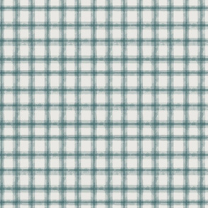 Neutral watercolor plaids_ checks green dreamy summer collection