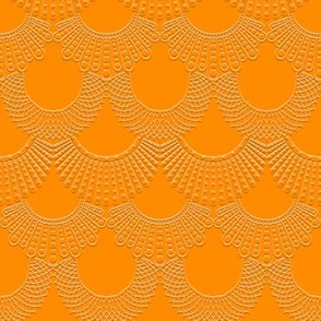 Dissent Deco, 3D Orange on Orange