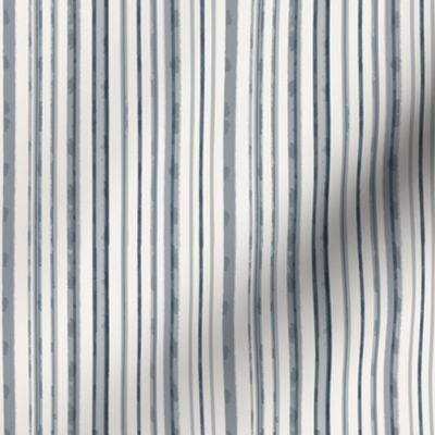 Neutral watercolor stripes blue dreamy summer collection