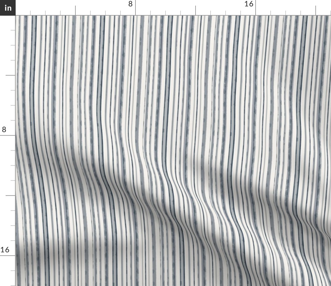 Neutral watercolor stripes blue dreamy summer collection