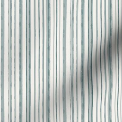 Neutral watercolor stripes green dreamy summer collection