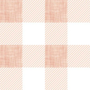 2" 40-1 linen buffalo check