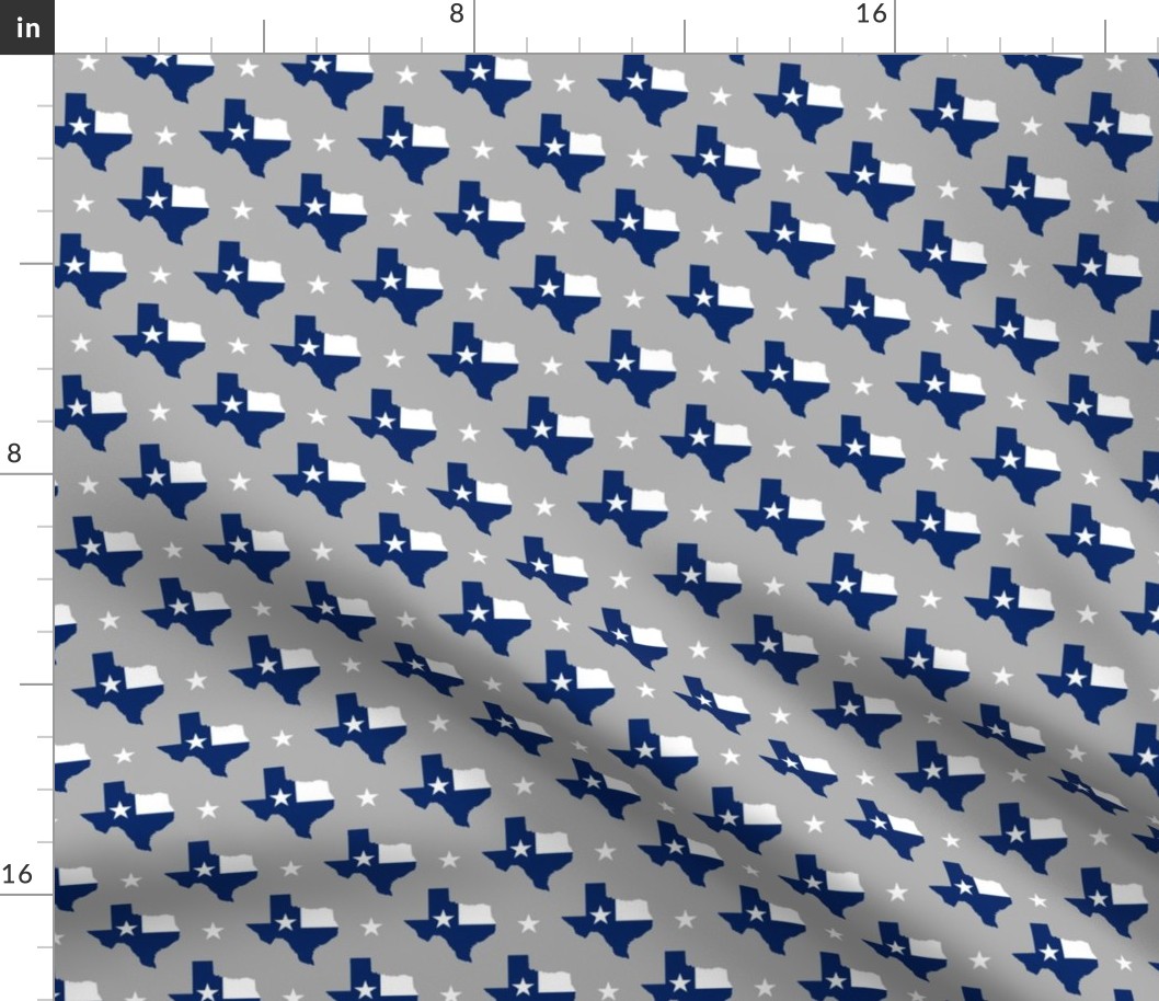 Texas State Flag  Blue Variation