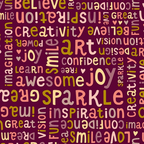 Sparkling Creativity Purple