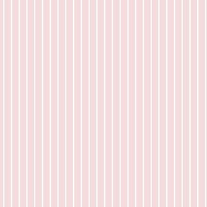 Small Rosewater Pin Stripe Pattern Vertical in White