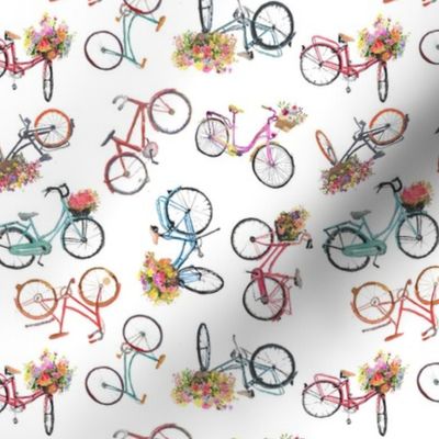 Bikes and Flowers