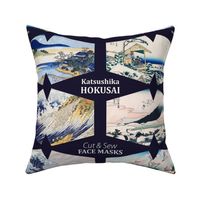 Hokusai Face Masks  Great Wave Mount Fuji