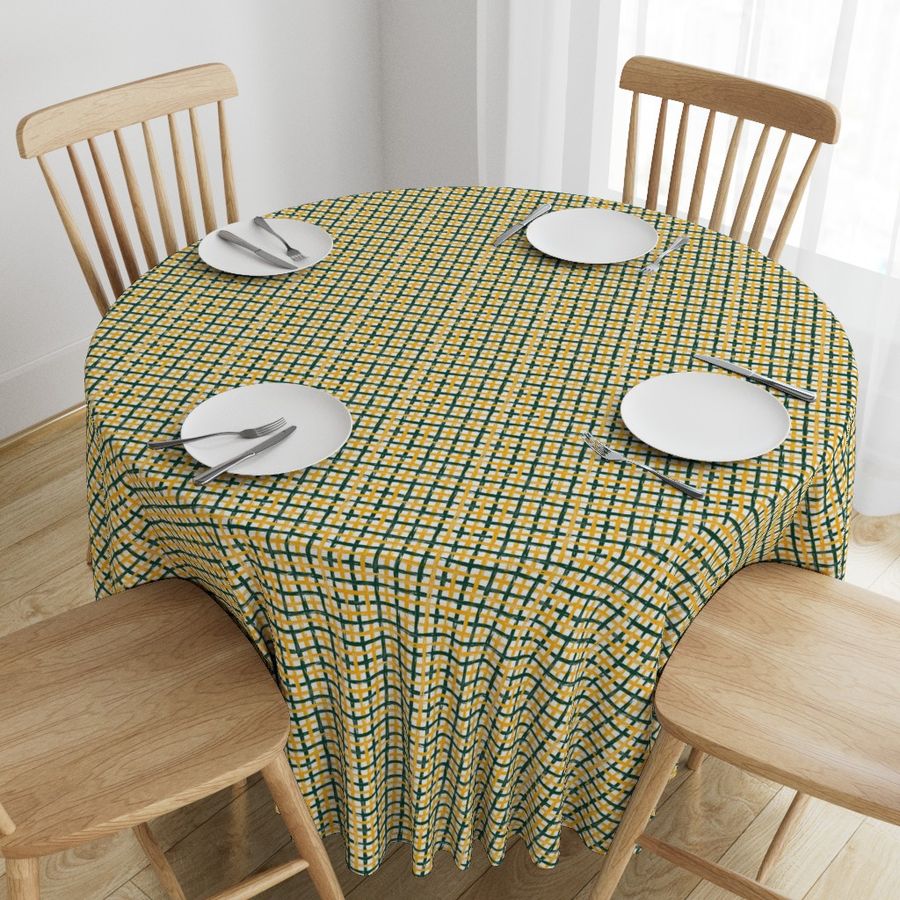 Green and Yellow Plaid