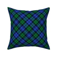 Campbell 1739 tartan, 6" diagonal, modern colors