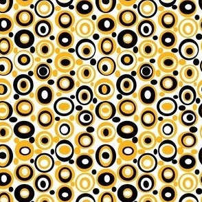 Yellow and Black Retro Circles-01