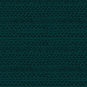 Mudcloth in Teal Green