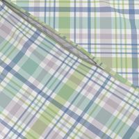 Springtime Plaid - Green, Medium Scale